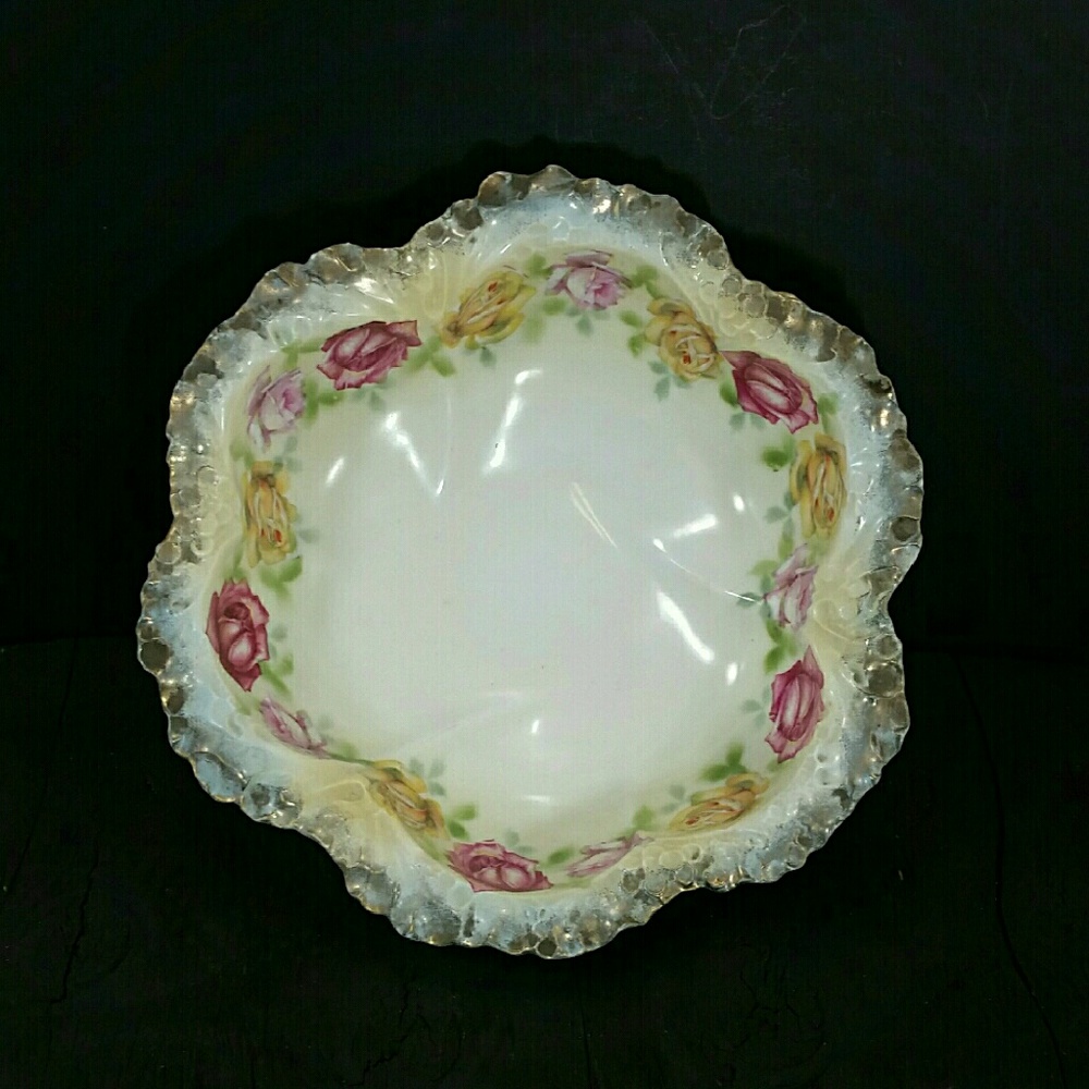 Royal Bayreuth Antique Porcelain Bowl Rose BAVARIA